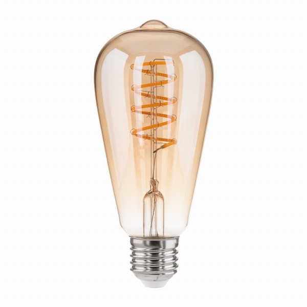 Филаментная светодиодная лампа Dimmable 5W 2700K E27 (ST64 тонированный) BLE2746