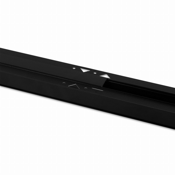 Шинопровод встраиваемый черный 1м Slim Magnetic 85086/00