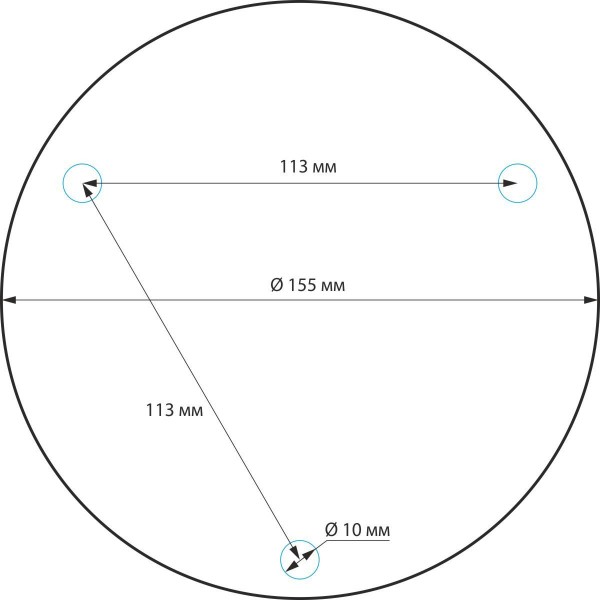 Ландшафтный светильник IP54 1508 TECHNO серый