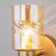 Настенный светильник со стеклянными плафонами 20120/1 перламутровое золото